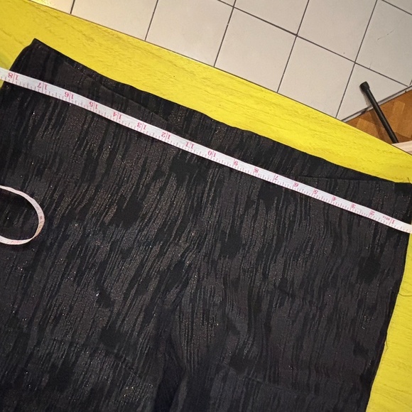 vintage sparkly wide leg y2k 90s plus size pants - Picture 3 of 5